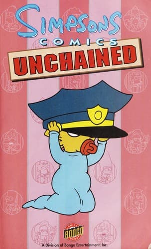 Cover of Simpsons comics unchained by Matt Groening