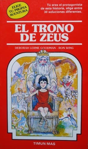 Cover of Choose Your Own Adventure - Throne of Zeus by Deborah Lerme Goodman