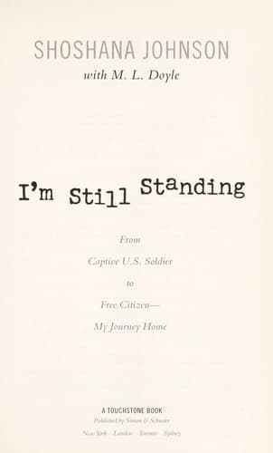 Cover of I'm still standing by Shoshana Johnson