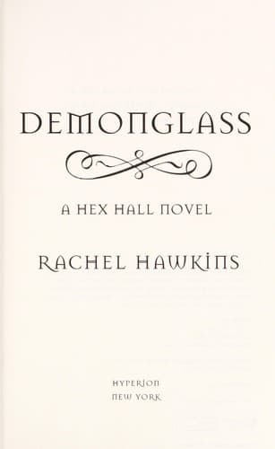 Cover of Demonglass by Rachel Hawkins