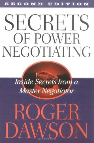 Cover of The Secrets of Power Negotiating by Roger Dawson