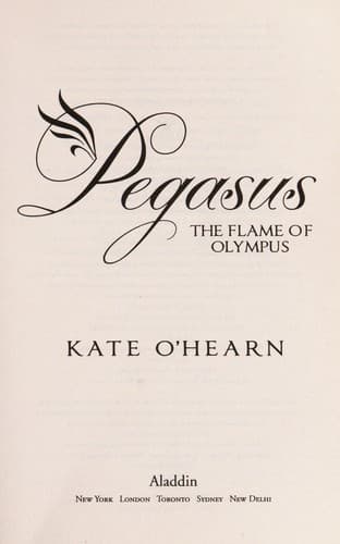 Cover of The Flame of Olympus by Kate O'Hearn