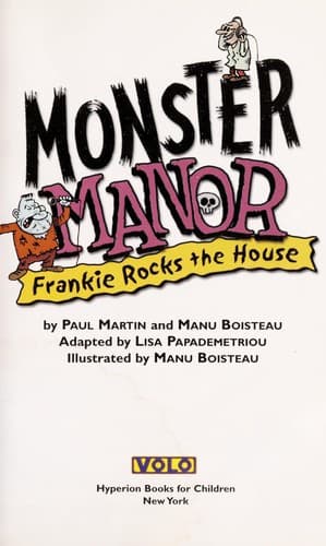 Cover of Frankie rocks the house by Paul Martin