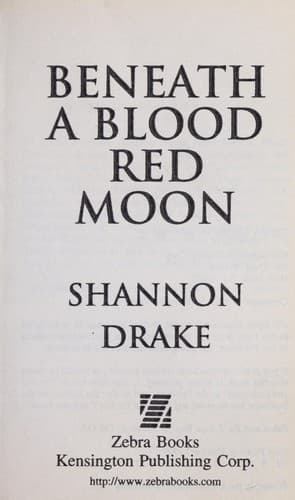 Cover of Beneath a blood red moon by Heather Graham