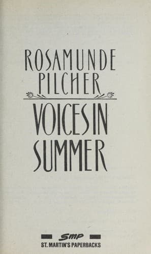 Cover of Voices in Summer by Rosamunde Pilcher