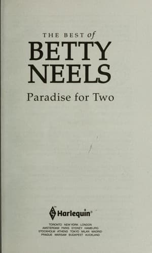Cover of Paradise for Two by Betty Neels