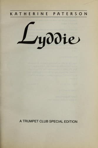 Cover of Lyddie by Katherine Paterson