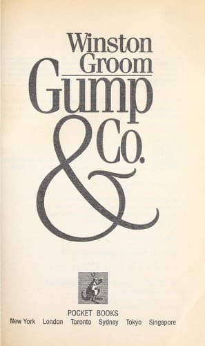 Cover of Gump and Company by Winston Groom