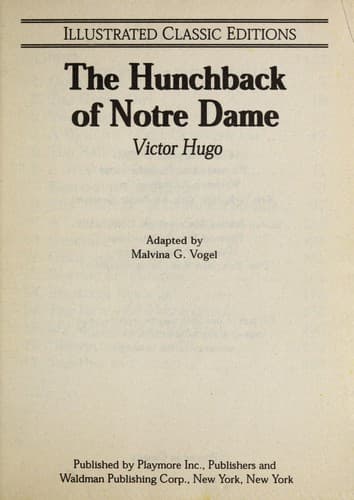 Cover of The Hunchback of Notre-Dame by Victor Hugo