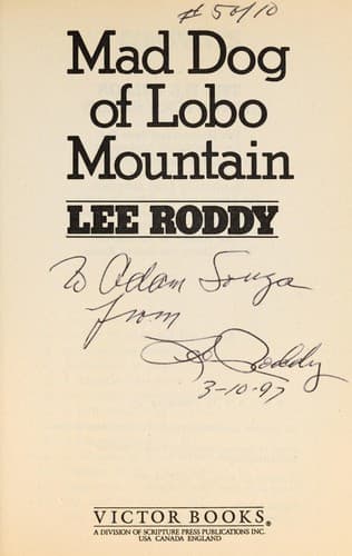 Cover of Mad dog of Lobo Mountain by Lee Roddy
