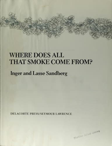 Cover of Where does all that smoke come from? by Inger Sandberg