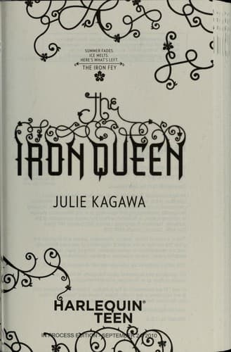 Cover of The Iron Queen by Julie Kagawa