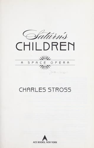 Cover of Saturn's Children by Charles Stross