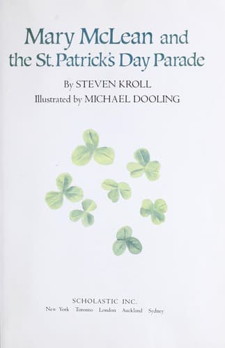 Cover of Mary McClean and the St. Patrick's Day parade by Steven Kroll