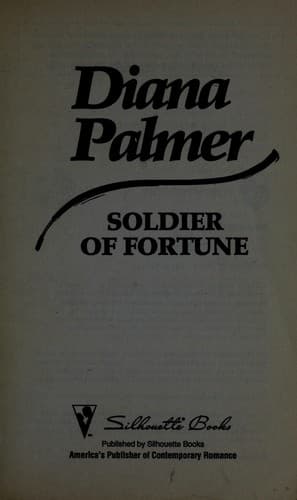 Cover of Soldier Of Fortune by Diana Palmer