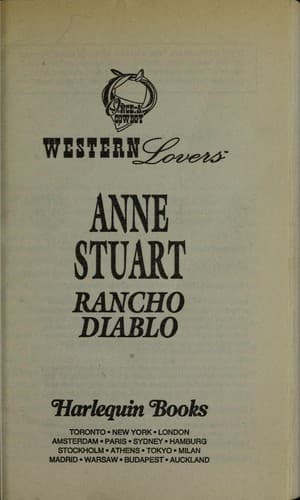 Cover of Rancho Diablo (Western Lovers by Anne Stuart