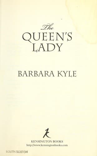 Cover of The Queen's Lady by Barbara Kyle