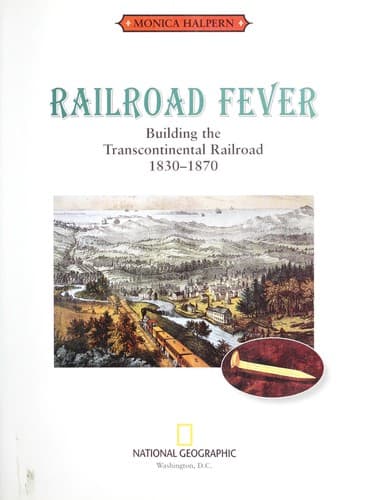 Cover of Railroad fever by Monica Halpern