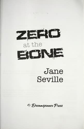 Cover of Zero at the Bone by Jane Seville