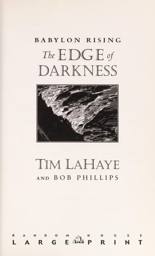 Cover of The edge of darkness by Tim F. LaHaye