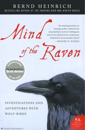 Cover of Mind of the Raven by Bernd Heinrich