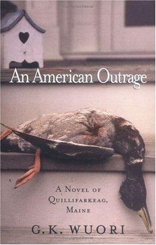 Cover of An American outrage by G. K. Wuori