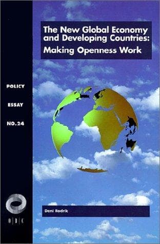 Cover of The New Global Economy and Developing Countries by Dani Rodrik