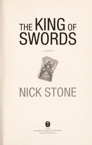 Cover of The king of swords by Nick Stone
