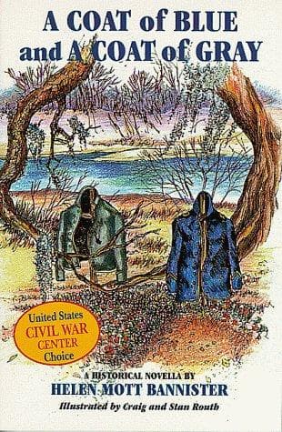 Cover of Coat of Blue and a Coat of Gray by Helen Mott Bannister