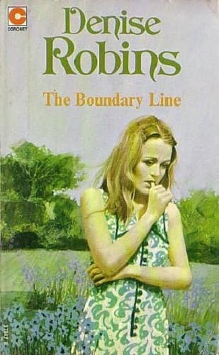 Cover of The boundary line by Denise Robins