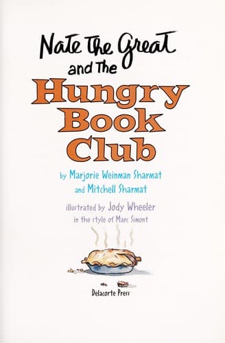 Cover of Nate the Great and the hungry book club by Marjorie Weinman Sharmat