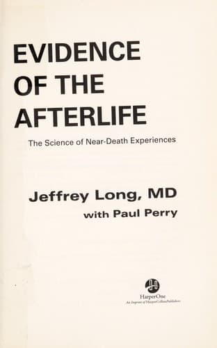 Cover of Evidence of the afterlife by Long, Jeffrey M.D
