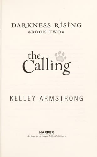 Cover of The Calling by Kelley Armstrong
