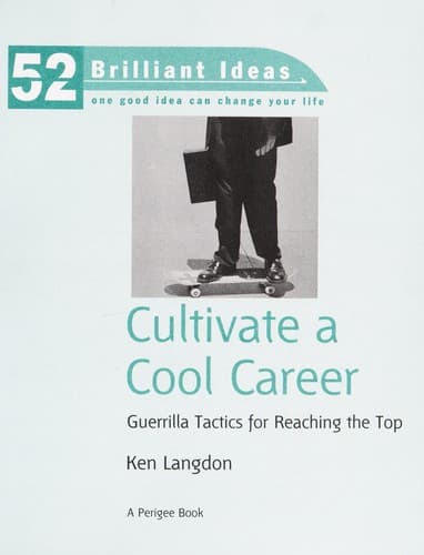 Cover of Cultivate a cool career by Ken Langdon