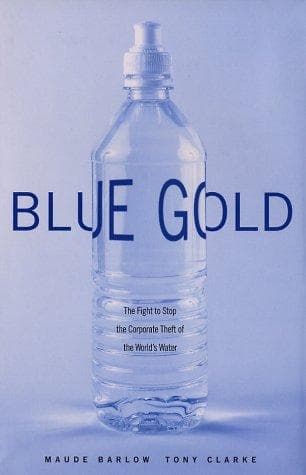 Cover of Blue Gold by Maude Barlow
