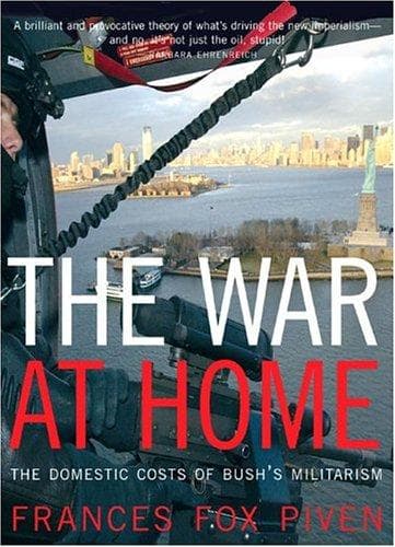 Cover of The war at home by Frances Fox Piven