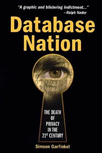 Cover of Database Nation <i>(Hardback)</i> by Simson Garfinkel