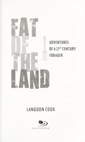 Cover of Fat of the land by Langdon Cook