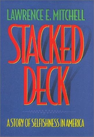 Cover of Stacked deck by Lawrence E. Mitchell