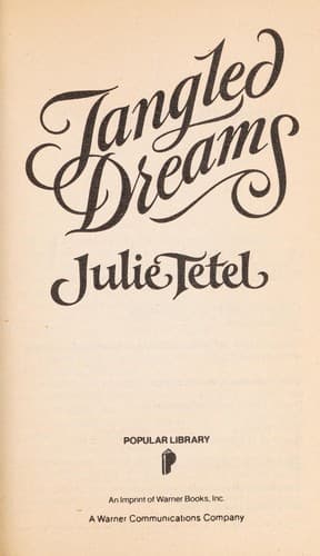 Cover of Tangled Dreams (Lovestruck) by Julie Tetel