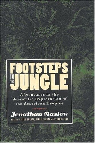 Cover of Footsteps in the jungle by Jonathan Evan Maslow