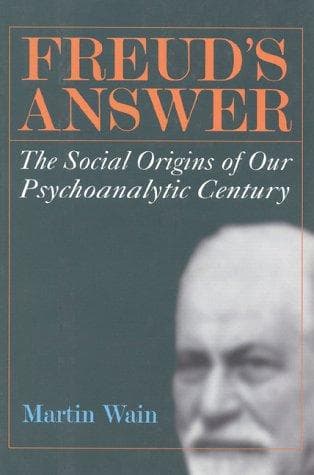Cover of Freud's answer by Martin Wain