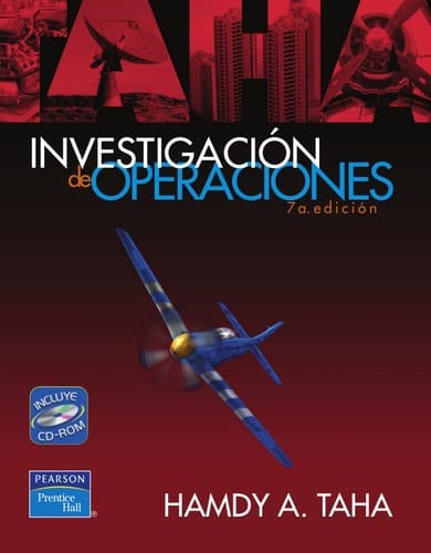 Cover of Investigación de operaciones by Hamdy A. Taha