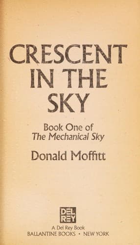 Cover of Crescent in the sky by Donald Moffitt
