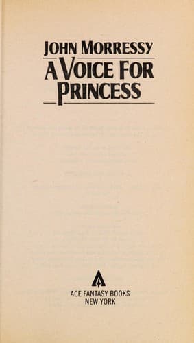 Cover of A Voice for Princess by John Morressy