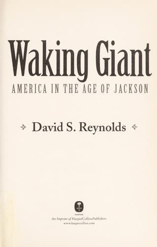 Cover of Waking giant by David S. Reynolds