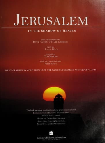 Cover of Jerusalem by Susan Wels