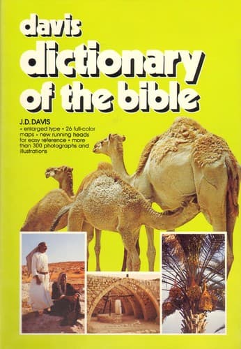 Cover of Davis dictionary of the Bible by Davis, John D