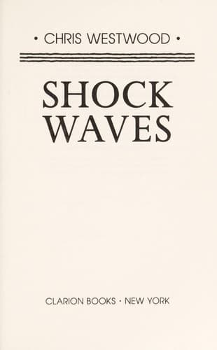 Cover of Shock waves by Chris Westwood