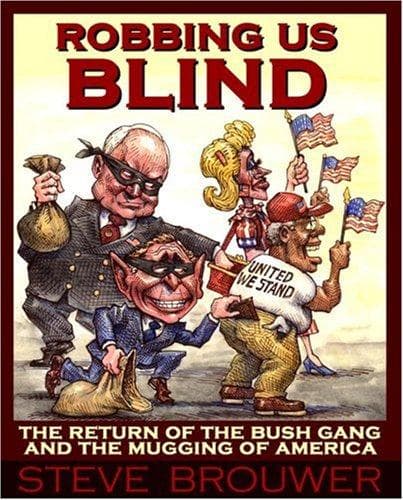 Cover of Robbing us blind by Steve Brouwer